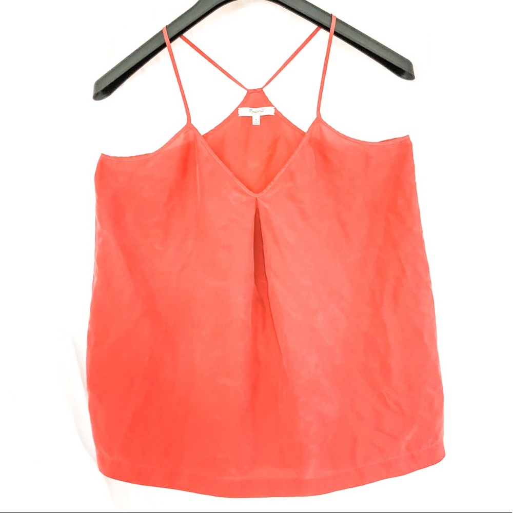 Madewell Suede Spaghetti Strap Top